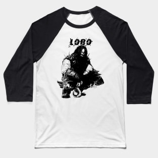 Lobo Silhouette Baseball T-Shirt